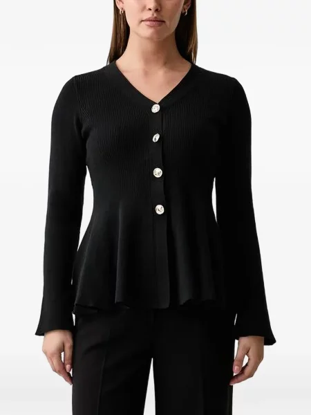 Cardigan Joseph Ribkoff tricotate negru
