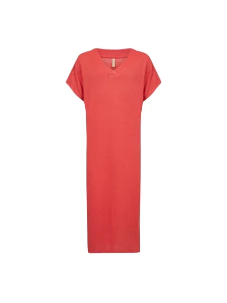 Soyaconcept Rochie SC-DELIA somon portocaliu