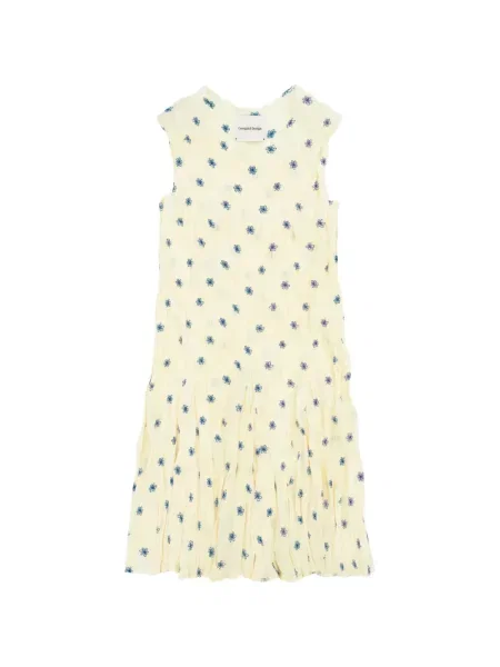 Sukienka midi Gongdid Design w kwiatki