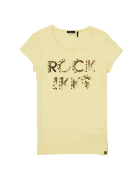 Tricou copii Ikks galben