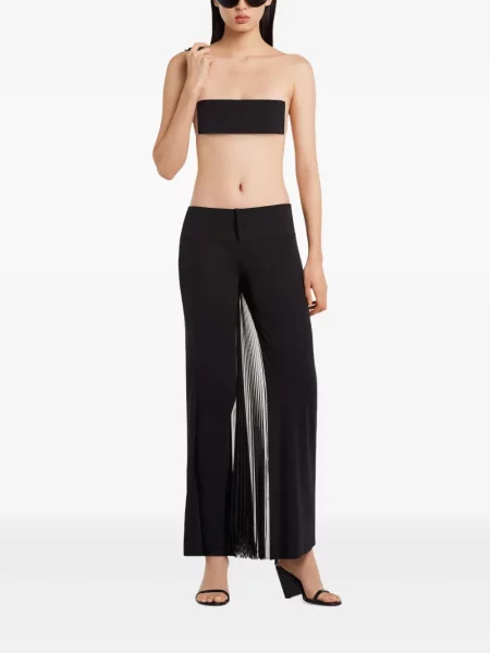 Pantaloni Courreges negru