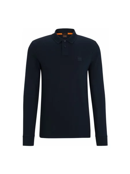 BOSS Orange longsleeve Passerby niebieska