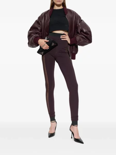 Leggings The Attico violet