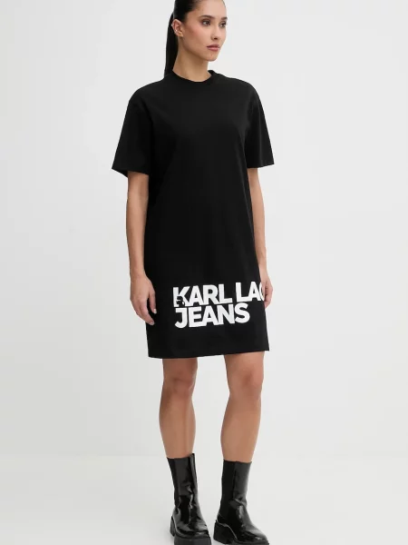 Karl Lagerfeld Jeans Rochie de zi negru