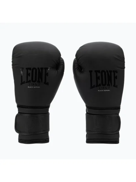 Боксови ръкавици Leone Black&White black бяло
