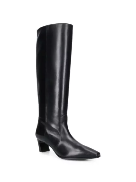 Botine Stuart Weitzman din piele negru