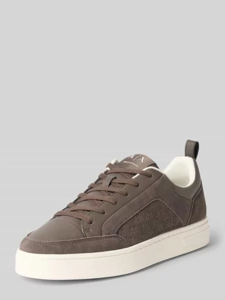 Sneakersy ze skóry model LONDON' Armani Exchange