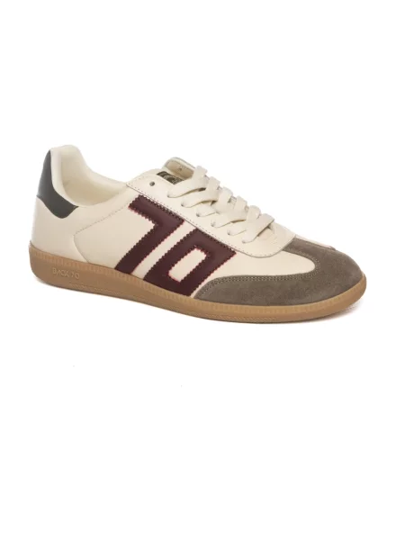 Sneakersy Back70 skórzane białe