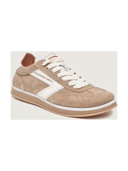 Alexander Smith Sneakers tornacipő THAMES | hasított bőr barna