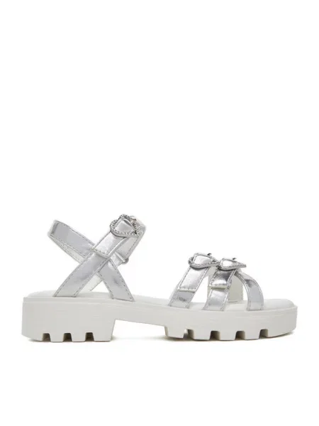Juicy Couture Sandały Srebrny