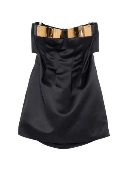 Rochie Elisabetta Franchi fără bretele de costum negru