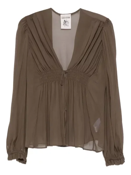 Bluzka Semicouture szara