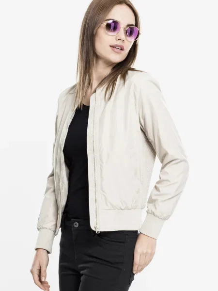 Urban Classics Prijelazna jakna svijetla bež
