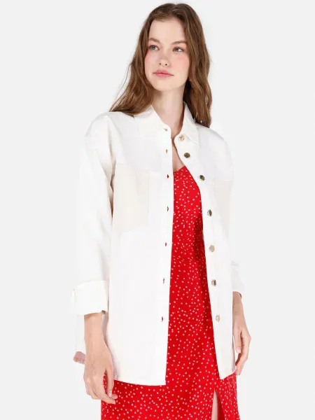 Сорочки Colin’s комбінований верх білий