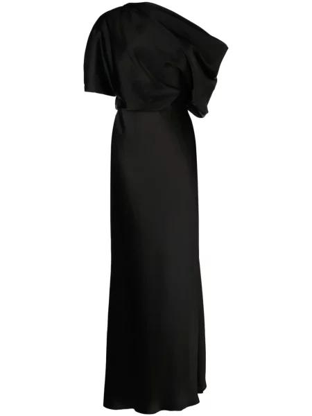 Rochie Amsale drapată negru