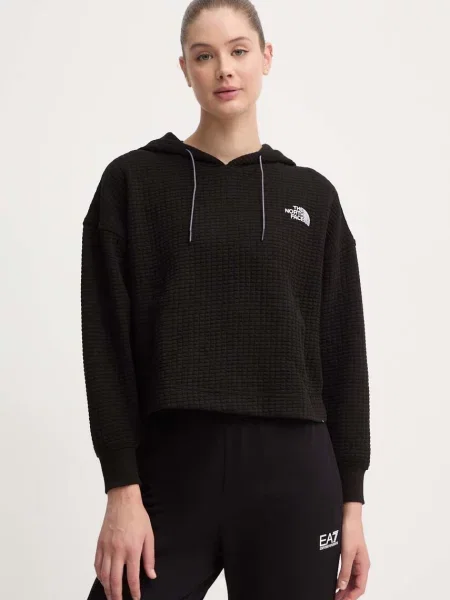 Hanorac cu glugă The North Face cu glugă negru