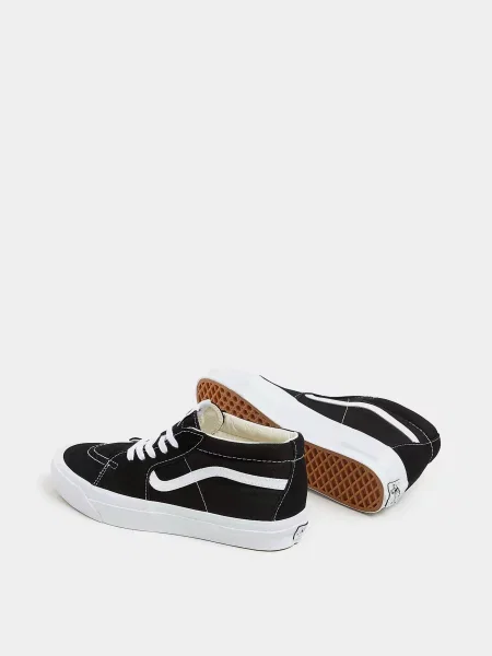 Замшевые кеды Vans черные