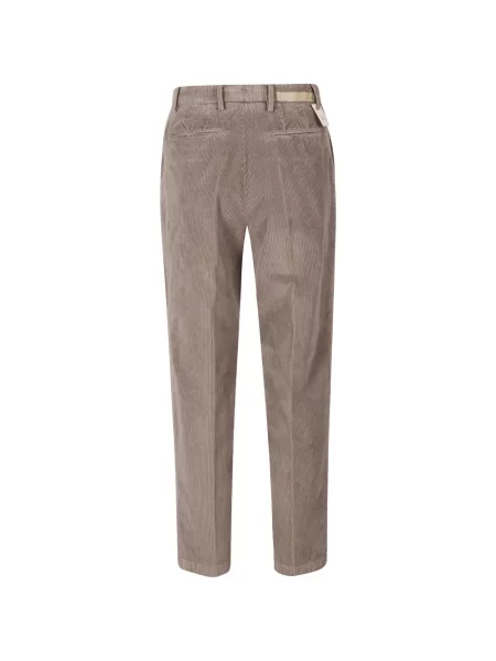 Pantaloni Briglia 1949 de catifea cord maro