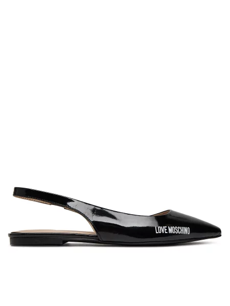 Балетки Love Moschino черные