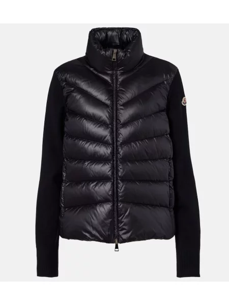 Cardigan Moncler de lână negru