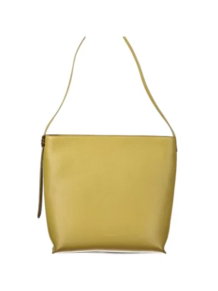 Geantă shopper Coccinelle din piele verde