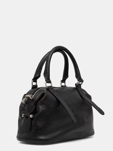 Кожаная сумка Answear.lab черная