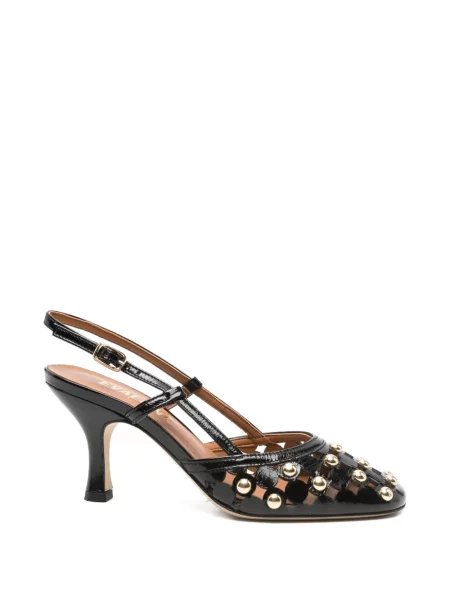 Lodičky Evaluna se cvočky černé