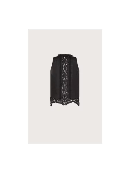 Bluzka Seventy bez rękawów czarna