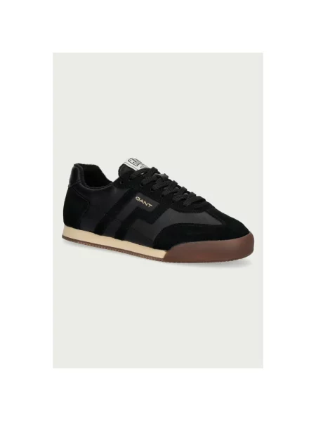 Sneakersy Gant skórzane czarne