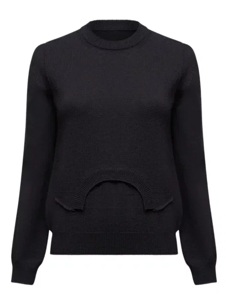 Pulover Mm6 Maison Margiela de lână negru