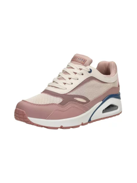Sneakersy Skechers skórzane różowe
