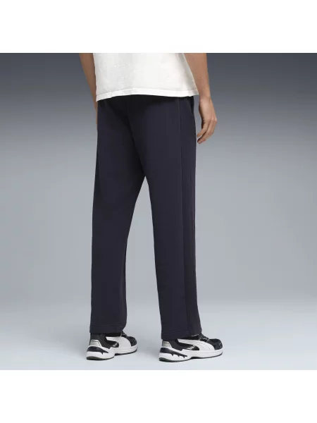 Puma spodnie dresowe Class relax niebieskie