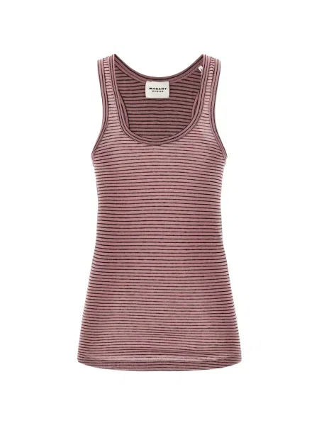 Top Marant Etoile cu dungi roz