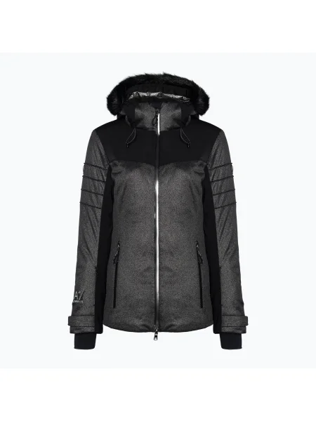 Olcsóbban. Emporio Armani női sí dzseki Giubbotto szürke csillogás. Méret: L fekete