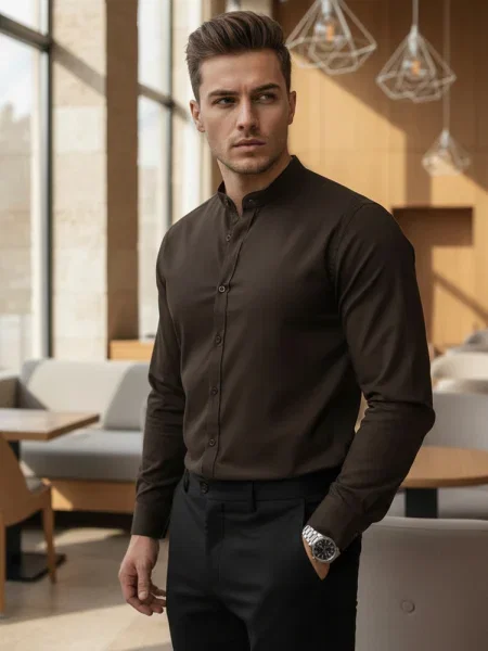 Srajca Dstreet z dolgimi rokavi