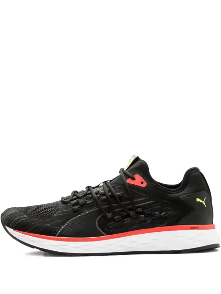 Sneakerși Puma tricotate negru