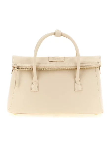 Torebka Maison Margiela skórzana różowa