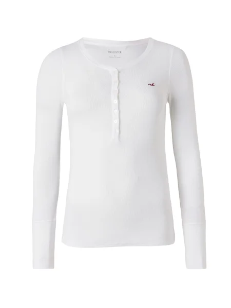 HOLLISTER Tricou alb