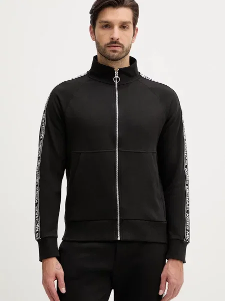 Michael Kors bluza z aplikacją czarny