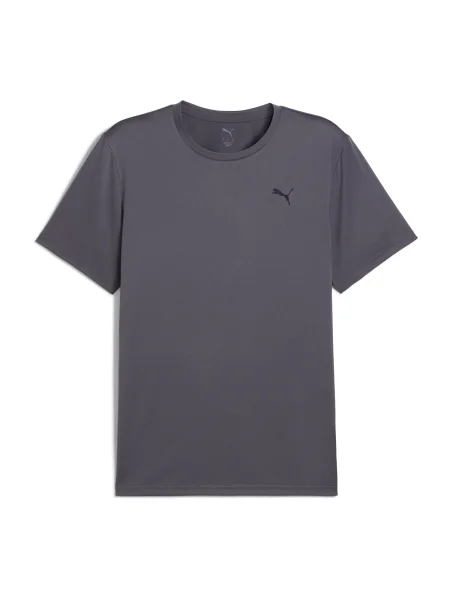 Puma trening kratka majica Essentials Solid cat Tee siva