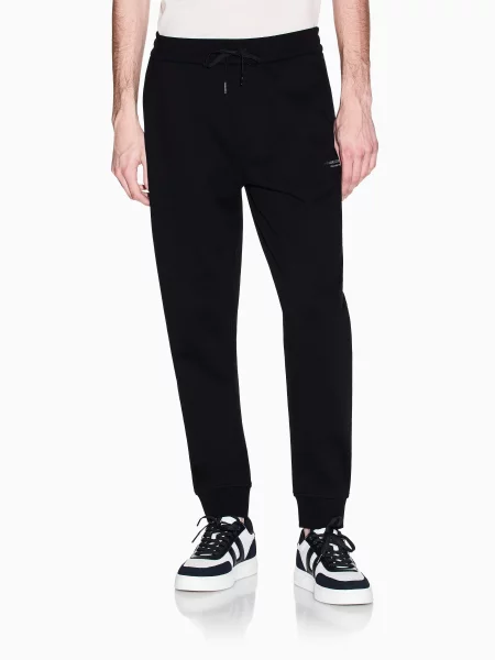 Штани спортивні Armani Exchange чорний