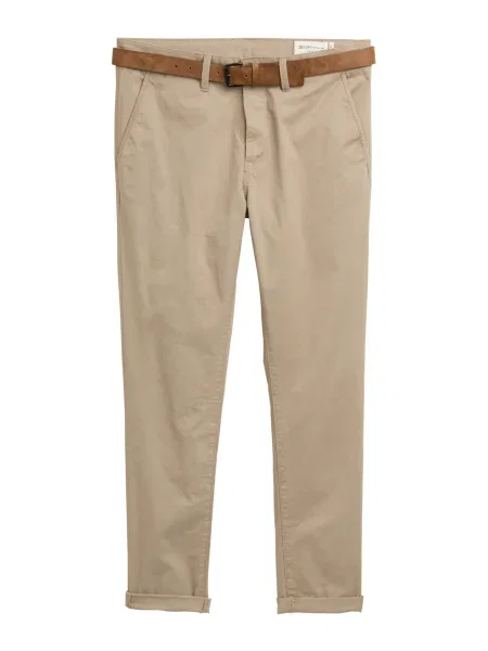 TOM TAILOR DENIM Pantaloni eleganți / maro coniac bej