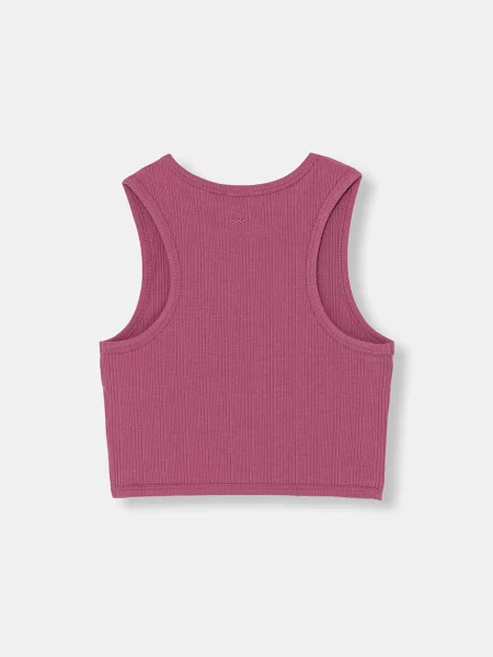 Dětské top United Colors Of Benetton fialový