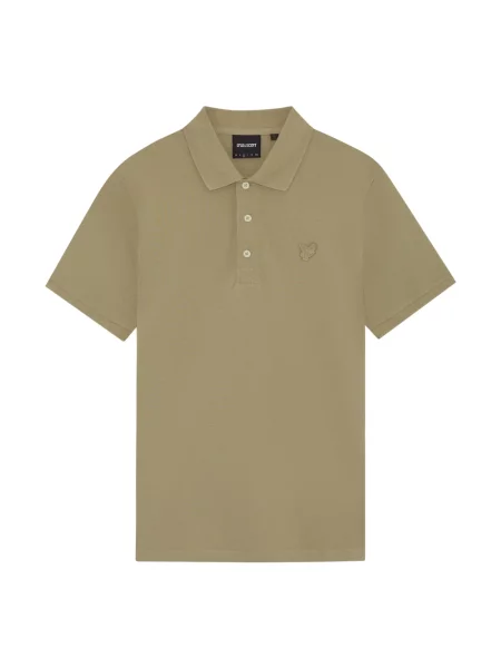 Koszulka polo Lyle & Scott zielona
