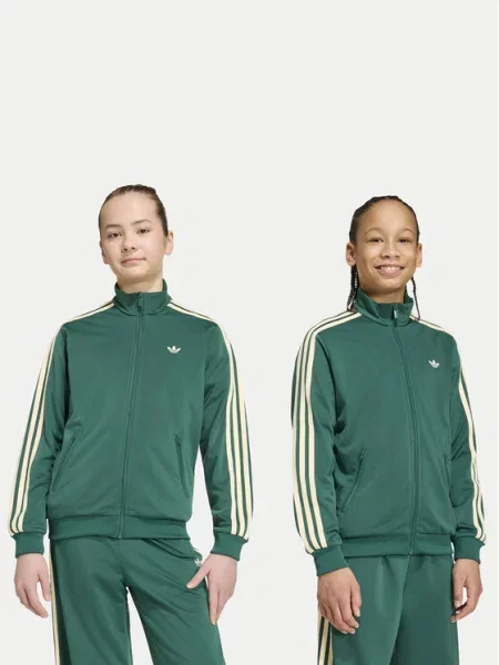 Adidas Bluza Firebird Loose Track zielony