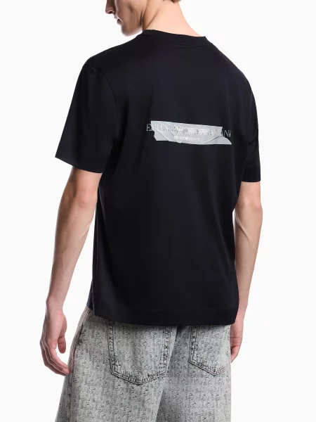 Футболка Emporio Armani синяя