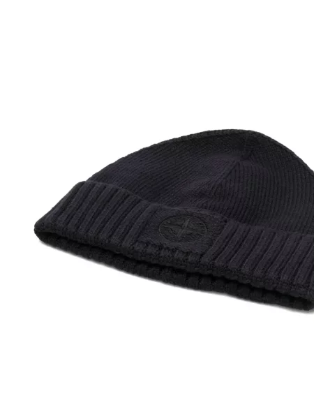 Dětské čepice Stone Island modrý