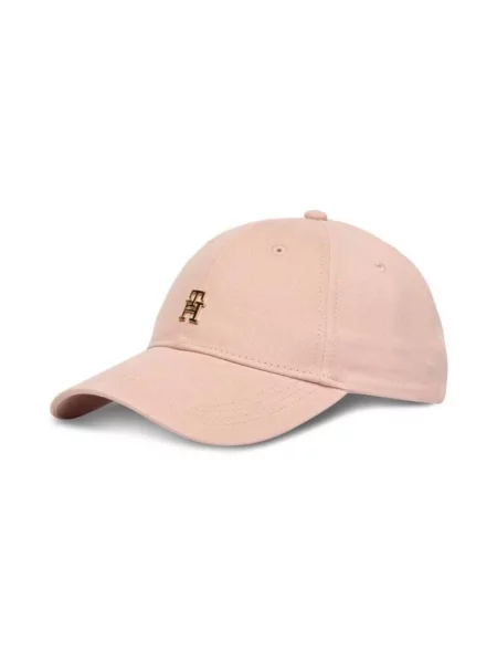 Tommy Hilfiger Czapka z daszkiem Th Elevated Chic Cap różowy