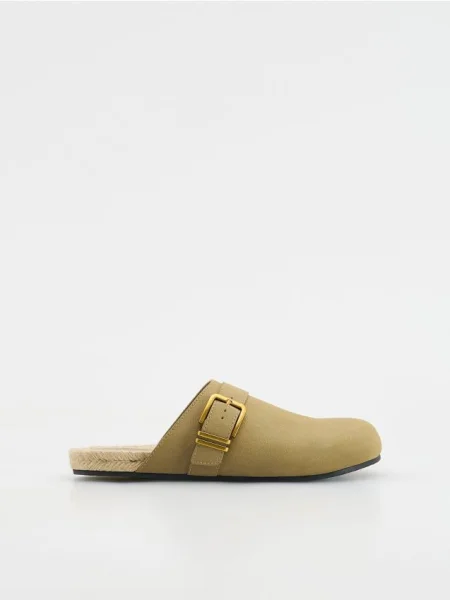 Мюли Reserved бежевые