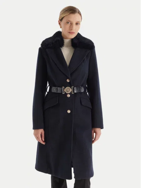 Guess Prehodni plašč Mornarsko modra